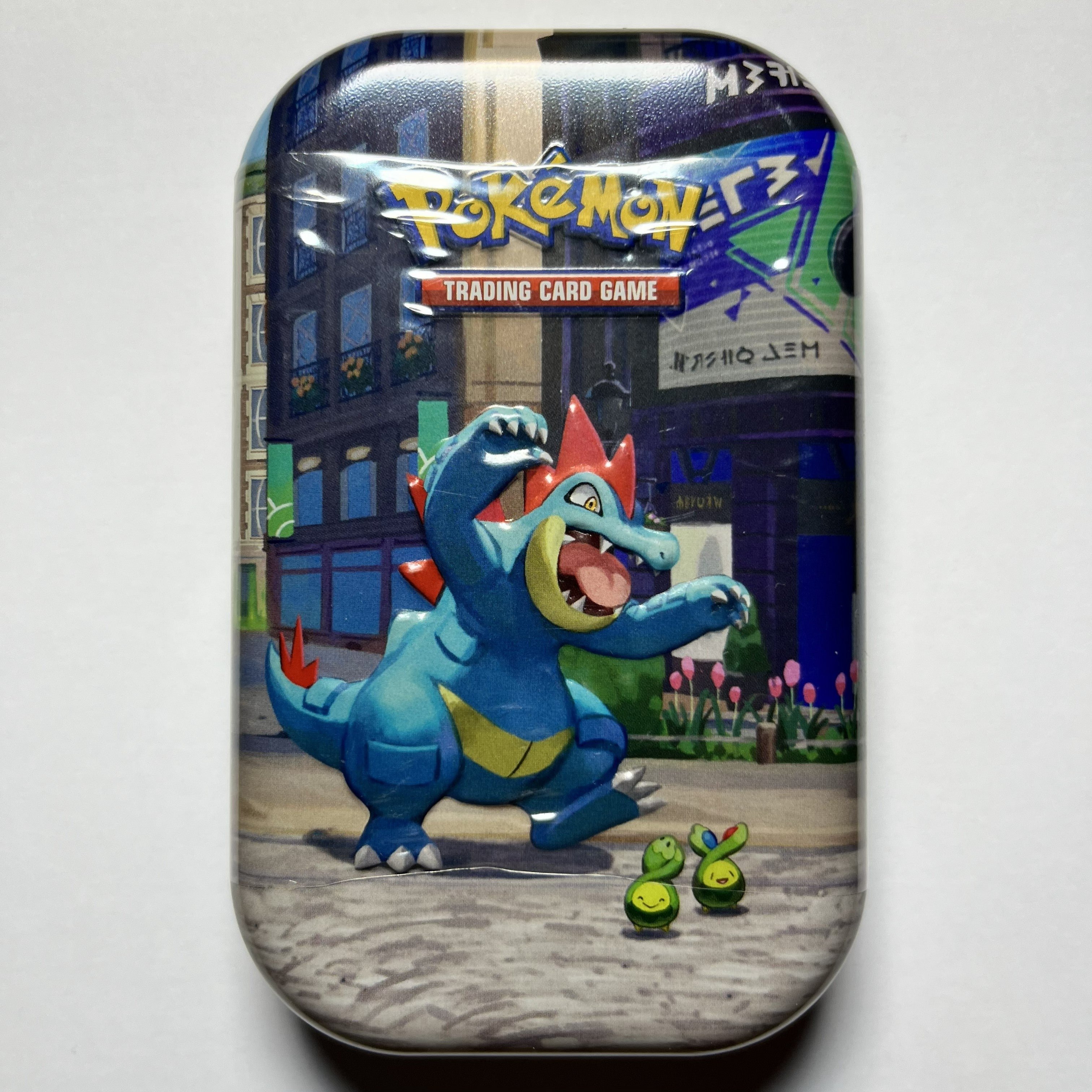 Pokémon TCG: Lumiose City Mini Tin – Feraligatr & Budew