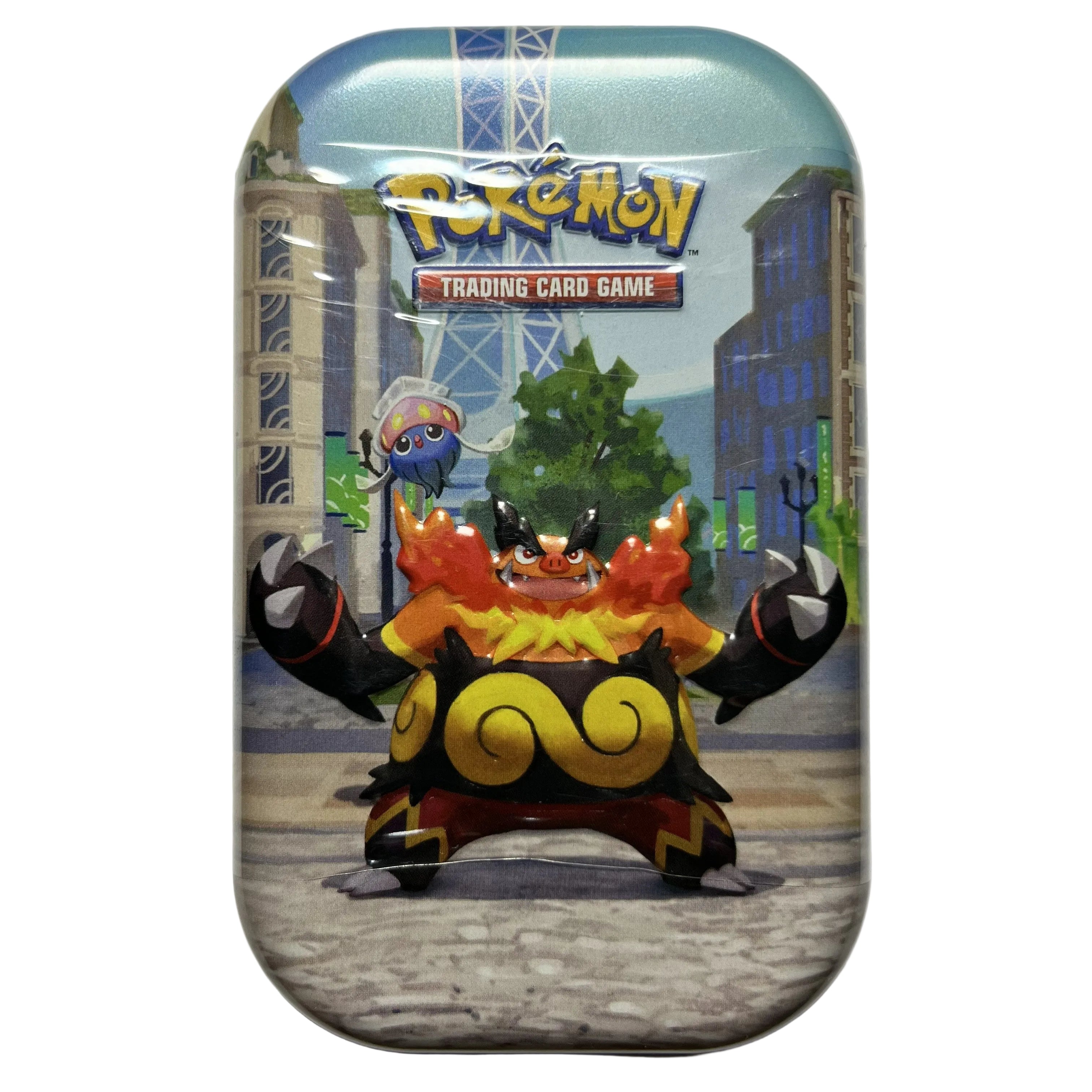 Pokémon TCG: Lumiose City Mini Tin – Emboar & Inkay