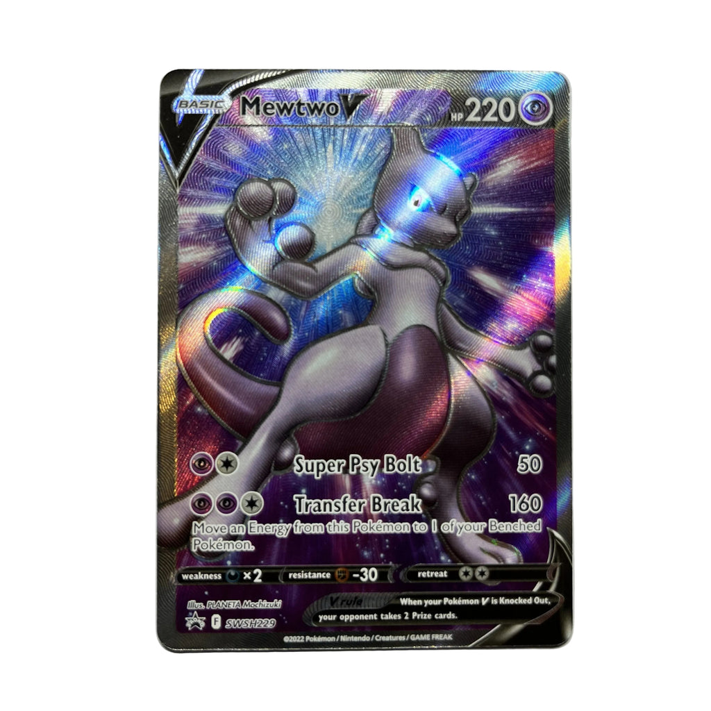 Mewtwo V SWSH223 Promo - Pokémon GO - Pokémon TCG