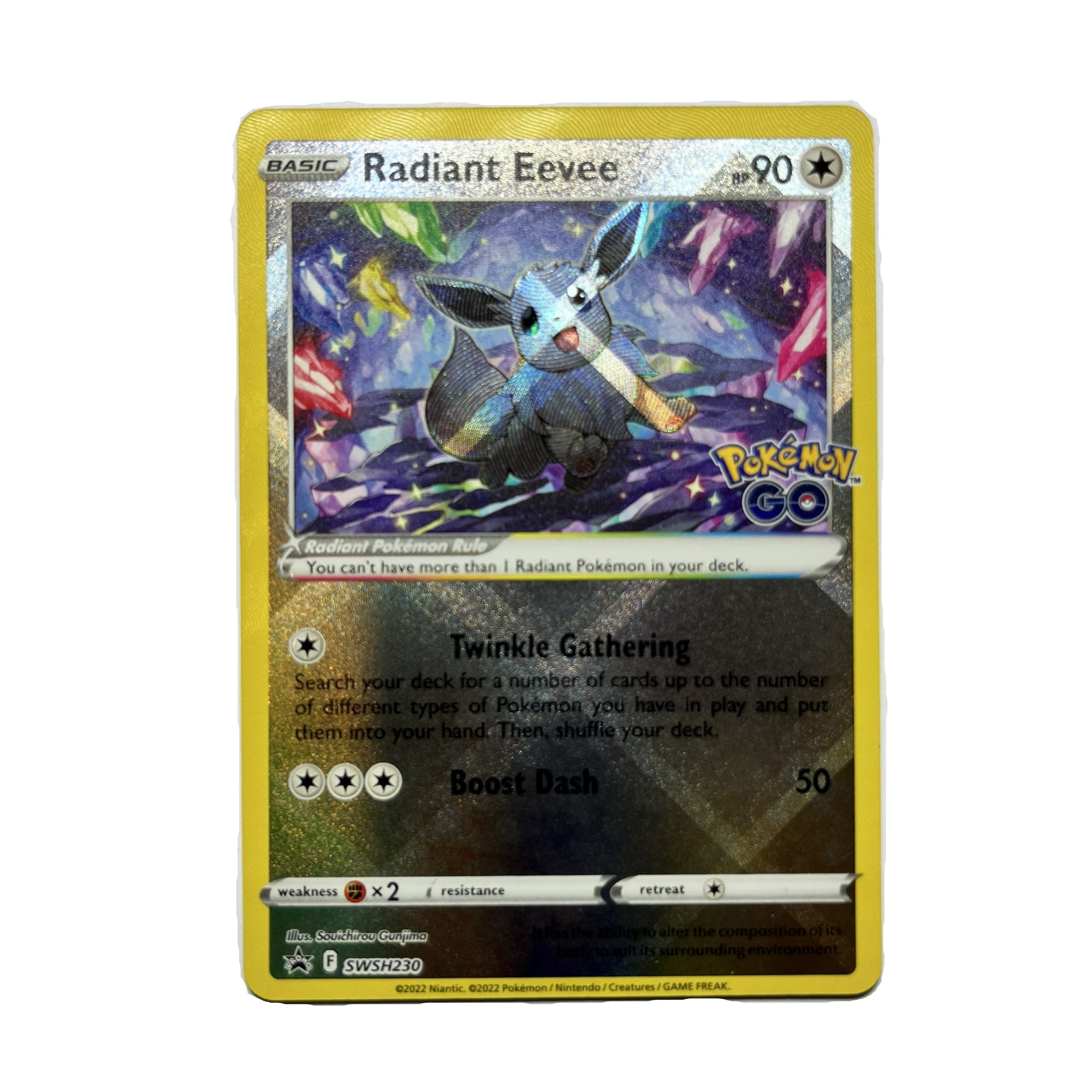 Radiant Eevee 035/078 - Pokémon GO Promo - Pokémon TCG
